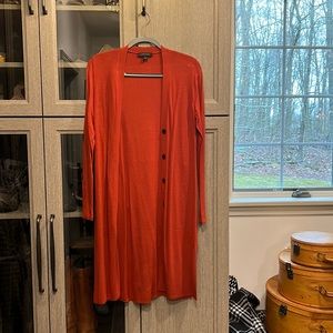 Ann Taylor Rust colored duster